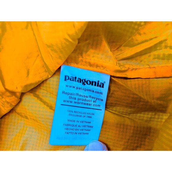 Patagonia Men's Houdini Packable Windbreaker Jacket Size M Lightweight Ripstop - Picture 5 of 7